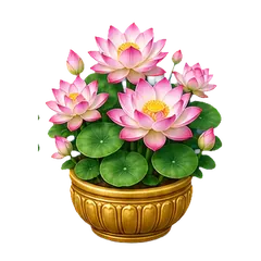 Glowing Lotus in full bloom