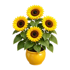 Sunflower in full bloom